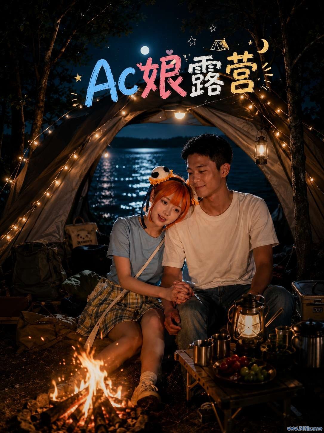 AC娘露营